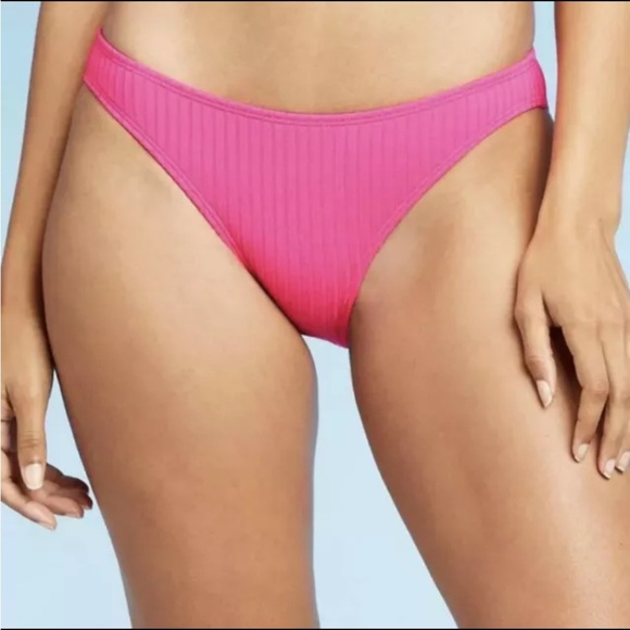 NWT Vibrant Pink Bikini Bottom - Picture 1 of 6